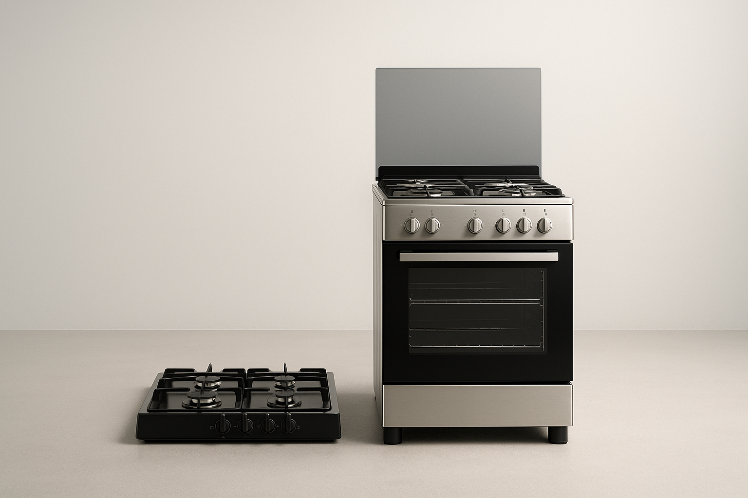 Cooktop com Forno